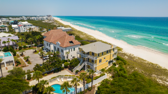 vacation rental with beachfront view near Inlet beach