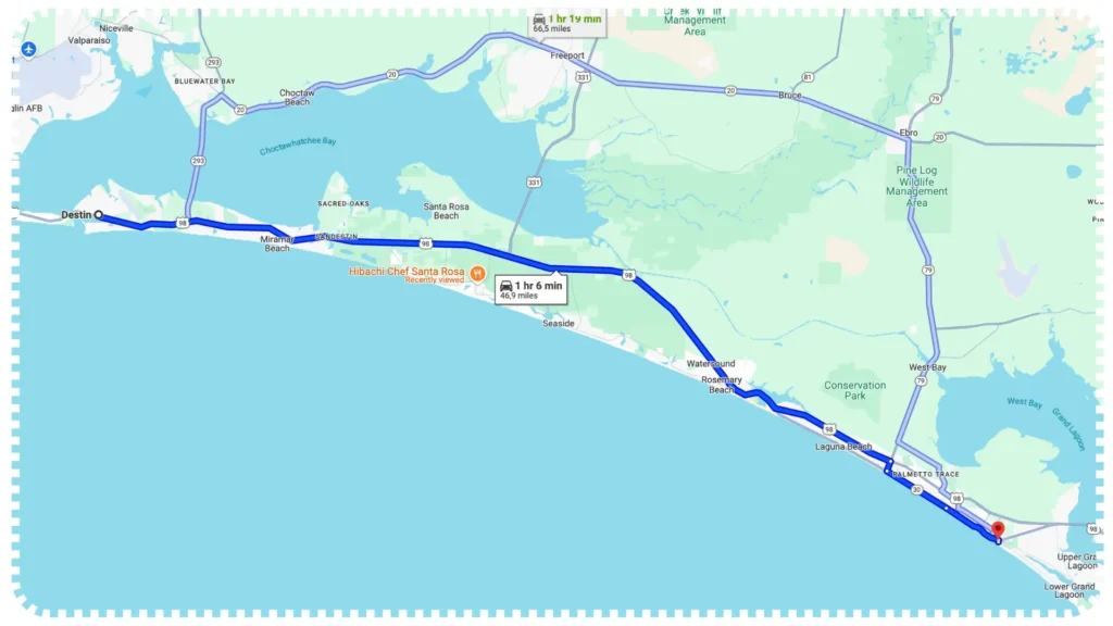 Hibachi Service Maps