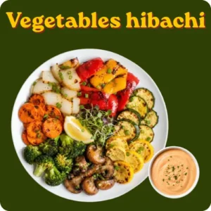 Vegetables hibachi